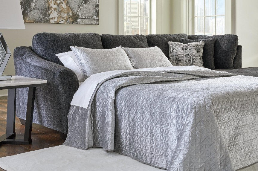 Biddeford 2-Piece Sleeper Sectional with Chaise