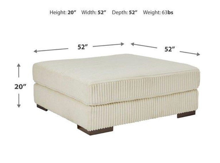 Lindyn Oversized Accent Ottoman