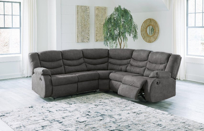 Partymate 2-Piece Reclining Sectional