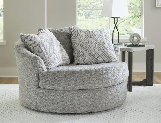 Casselbury Oversized Swivel Accent Chair