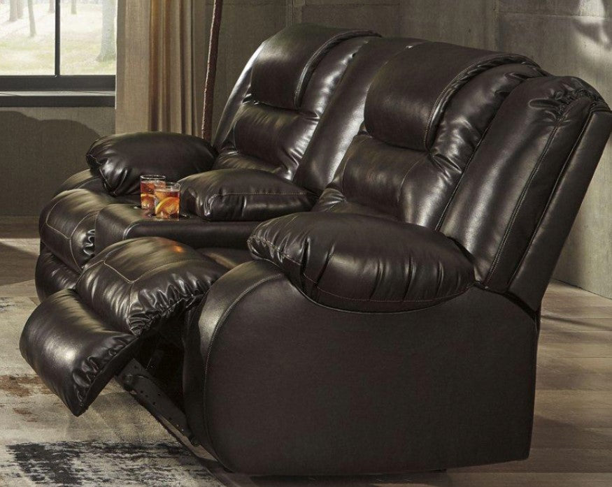 Vacherie Reclining Loveseat with Console