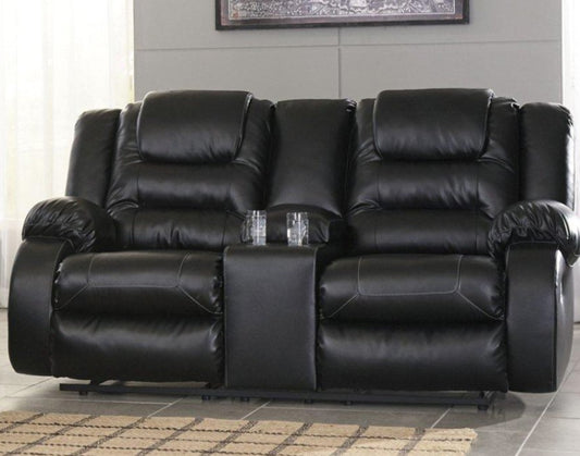 Vacherie Reclining Loveseat with Console