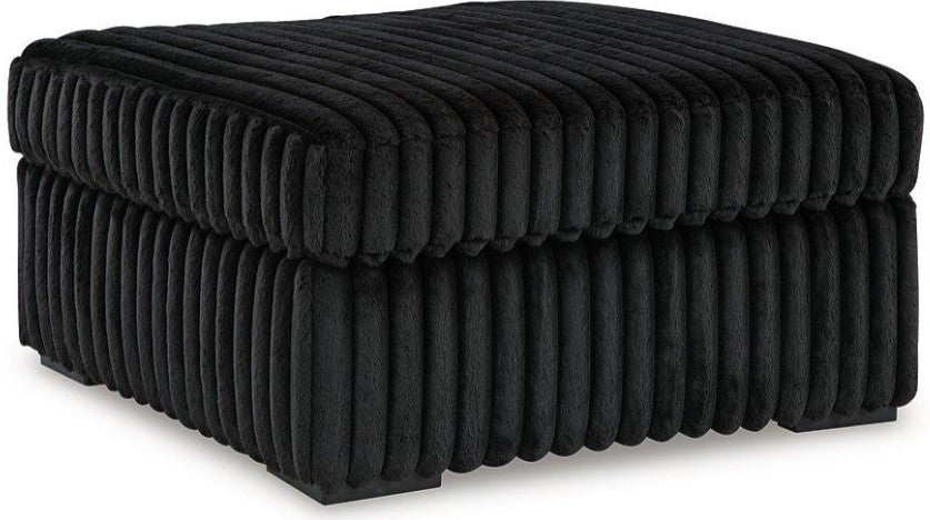 Midnight-Madness Oversized Accent Ottoman